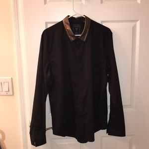 Men’s Dress Shirt Guess Slim Fit Large